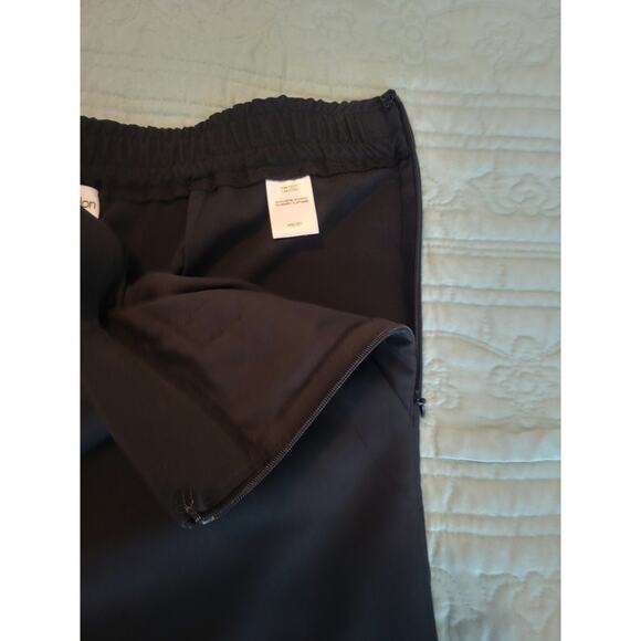 By Stacy London Size 10 Black Straight Leg Pant A682287 NWOT - Picture 7 of 11